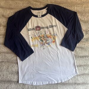 Walt Disney World Baseball Tee Shirt